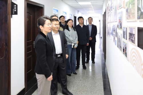 山东省商务厅王磊厅长到我院视察指导工作